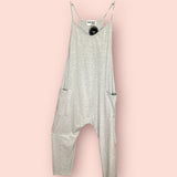 V Neck Drop Jumpsuit