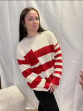 Oversized Striped Sweater