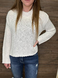 White Knit Sweater