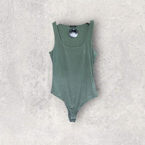 Olive Tank Bodysuit