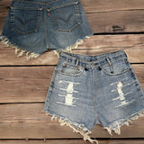 Upcycled Levi Shorts