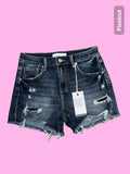 Risen Denim Shorts