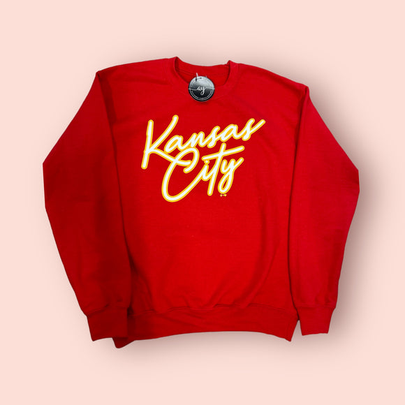 Red Kansas City Crewneck