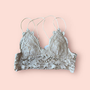 Nude Lace Bralette