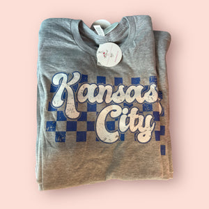 Kansas City Checkered Tee