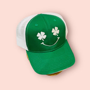 Smiley St. Patty Cap