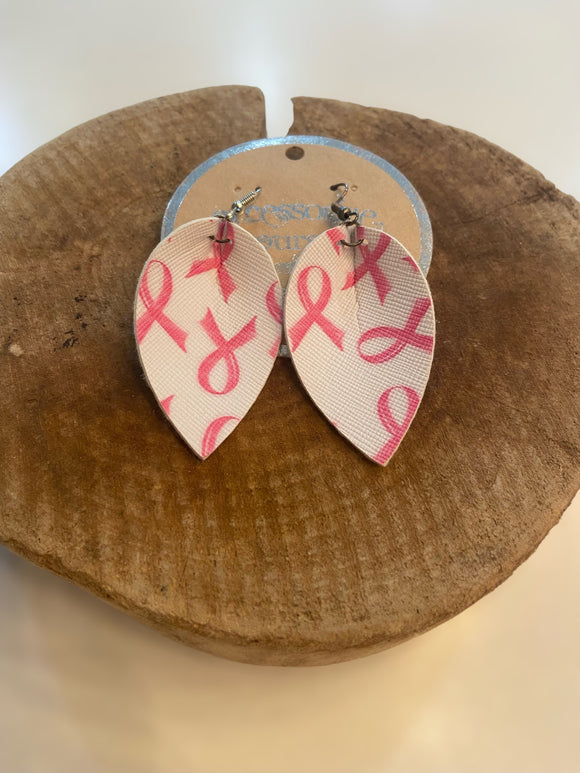 Breast Cancer Awareness Earrings