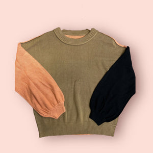 Colorblock Sweater