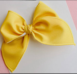 Yellow Medium Bow