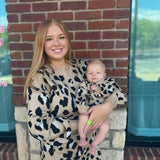 Mommy and Me Cheetah Sweater Dress