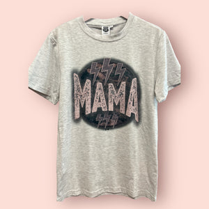 Distressed Bolts Mama Tee