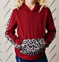 Girls Cheetah Hoodie