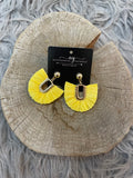 Raffia Dangle Earrings