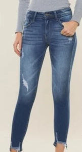 Kancan Mid Rise Skinny Jeans