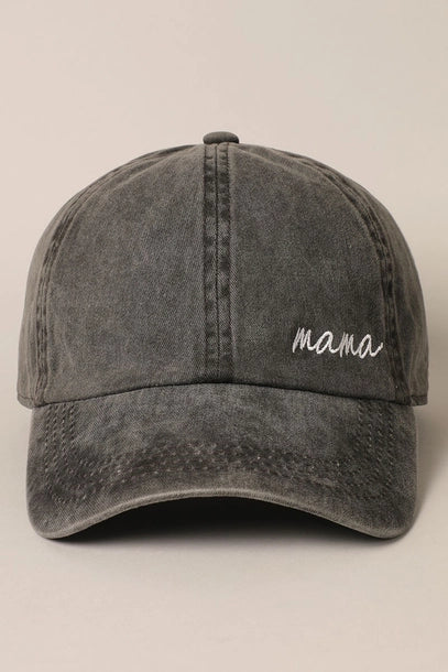 Mama Embroidery Cap