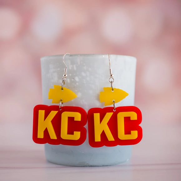 KC Retro Dangle Earrings