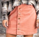 Corduroy Skirt