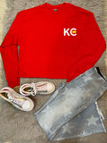 KC Arrowhead Long Sleeve Top