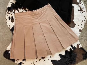 Pleated Tennis Skirt