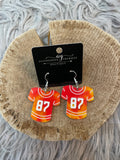 Tie Dye Jersey Earrings