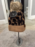 CC Leopard Beanie