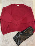 Loose Knit Sweater - PLUS