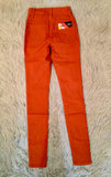 #36 Adobe Rust, Hyper Stretch Skinny Jeans