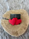 Heart Stud Earrings