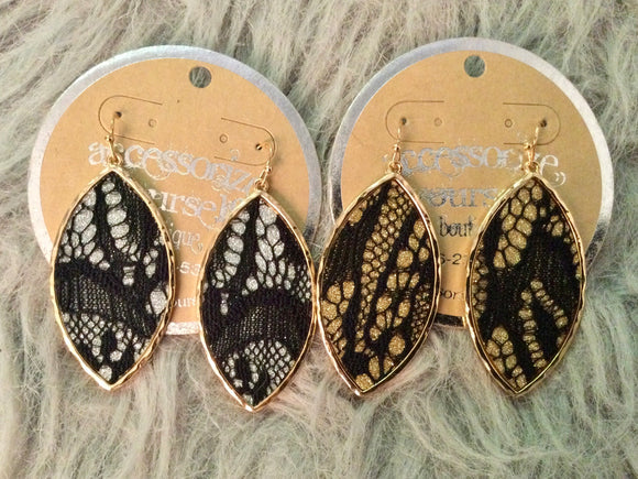 Lace Drop Earrings