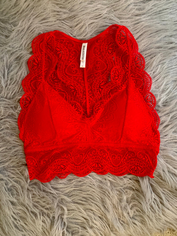 Lace Racerback Bralette