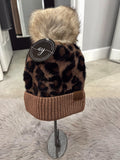 CC Leopard Beanie