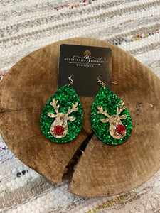 Rudolph Earrings